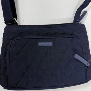 Vera Bradley Navy Quilted Crossbody Bag